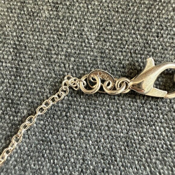 Enwraptured by Nature Necklace Sea Glass Sterling Silver Chain 18 inches - Picture 3 of 7